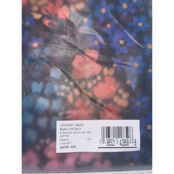 NEW Eleanor Mesh SS Tee Astride Size XL - Picture 4 of 5